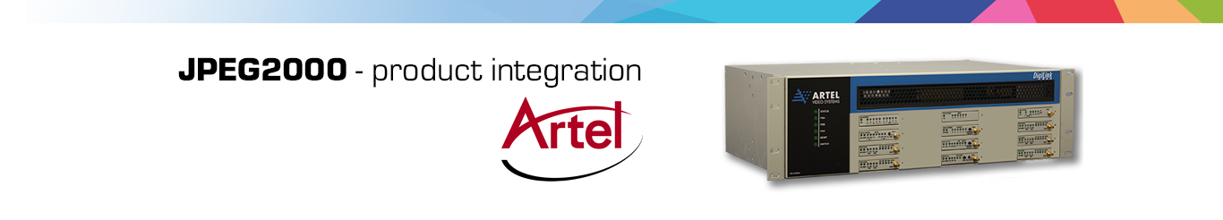Artel Video Systems intègre les capacités de compression JPEG2000 dans DigiLink en utilisant intoPIX  IP -cores de haute performance.