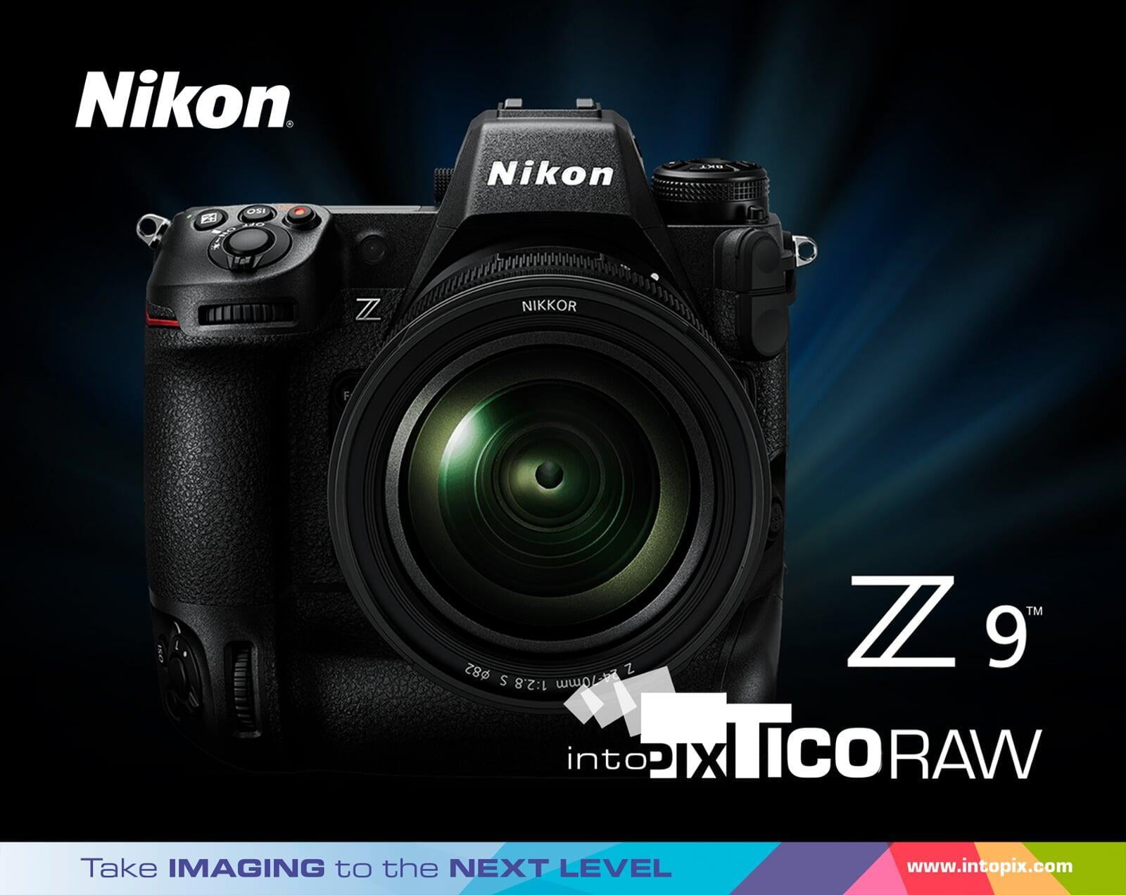 Nikon Z9 and Nikon N-RAW use intoPIX TicoRAW